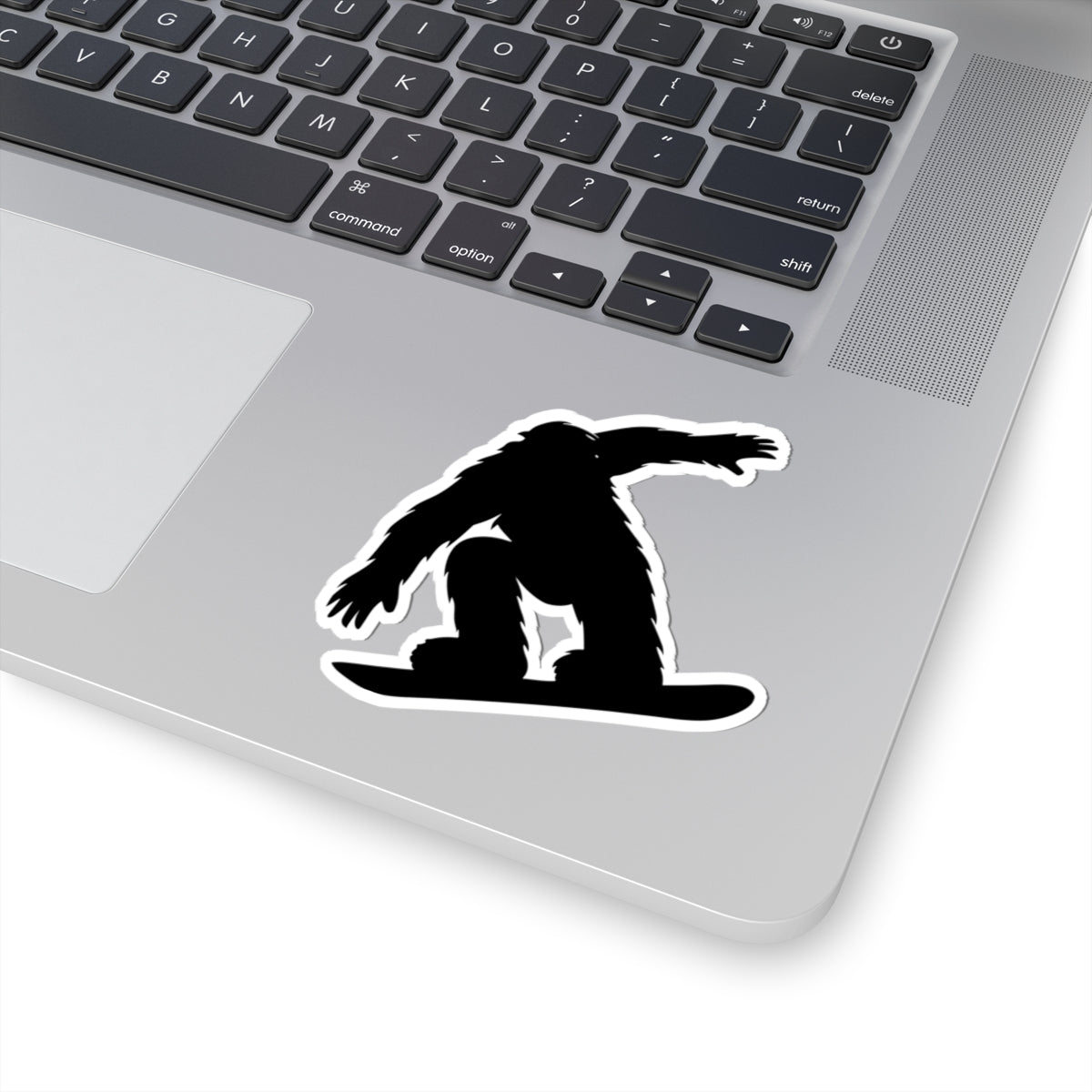 Snowboarding Yeti Stickers | Fun Winter Decor, Laptop Accessories, Room Decor, Gift for Skiers, Outdoor Enthusiasts