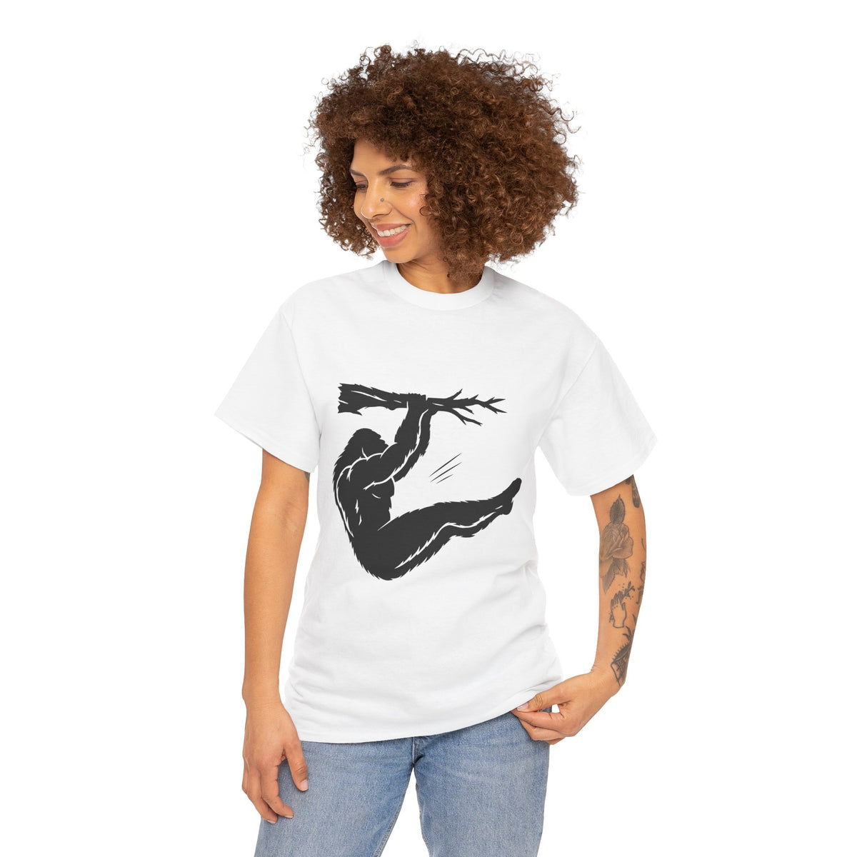 Calisthenics Sasquatch Unisex Heavy Cotton Tee