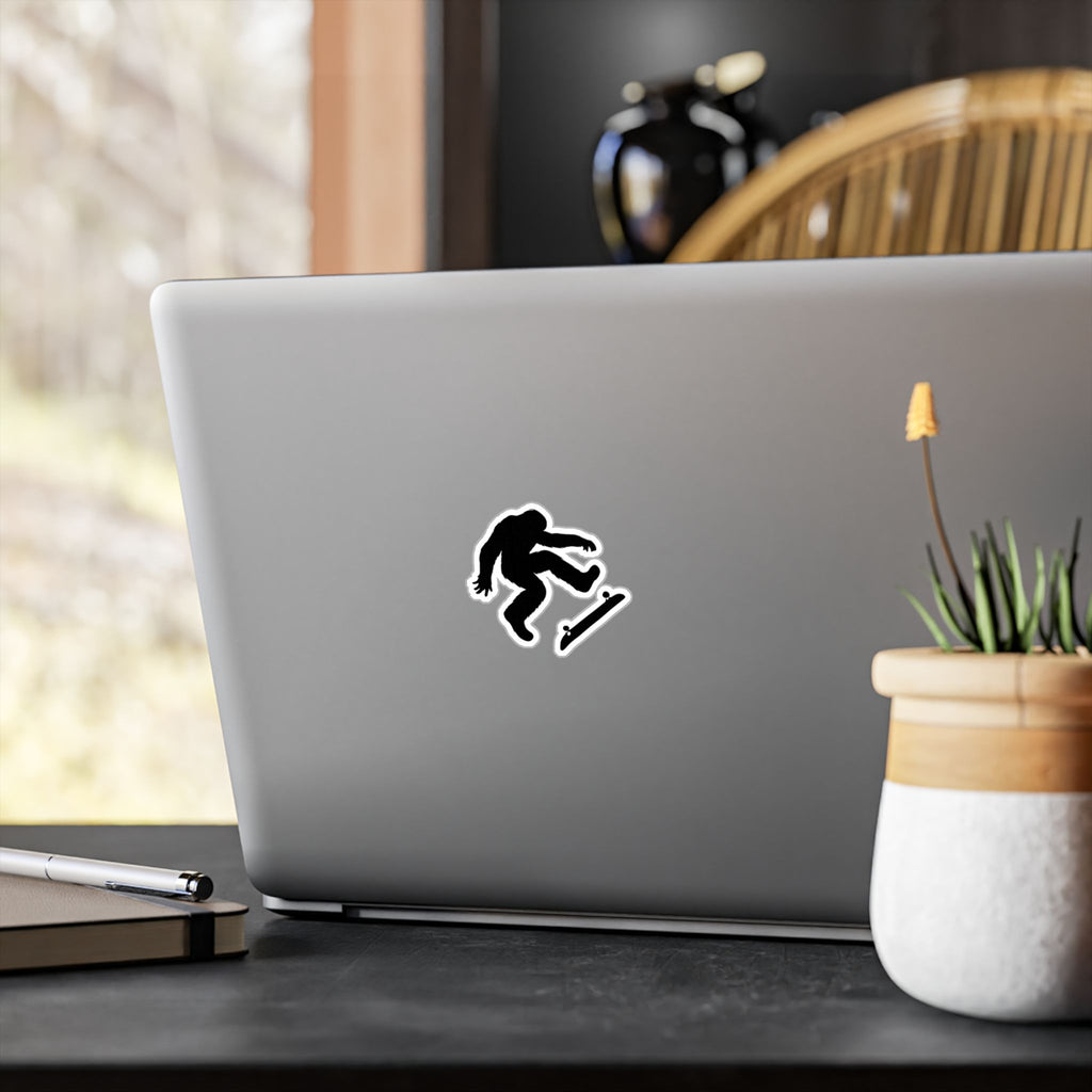 Skateboard Bigfoot Sasquatch Treflip Decal - Vinyl Sticker