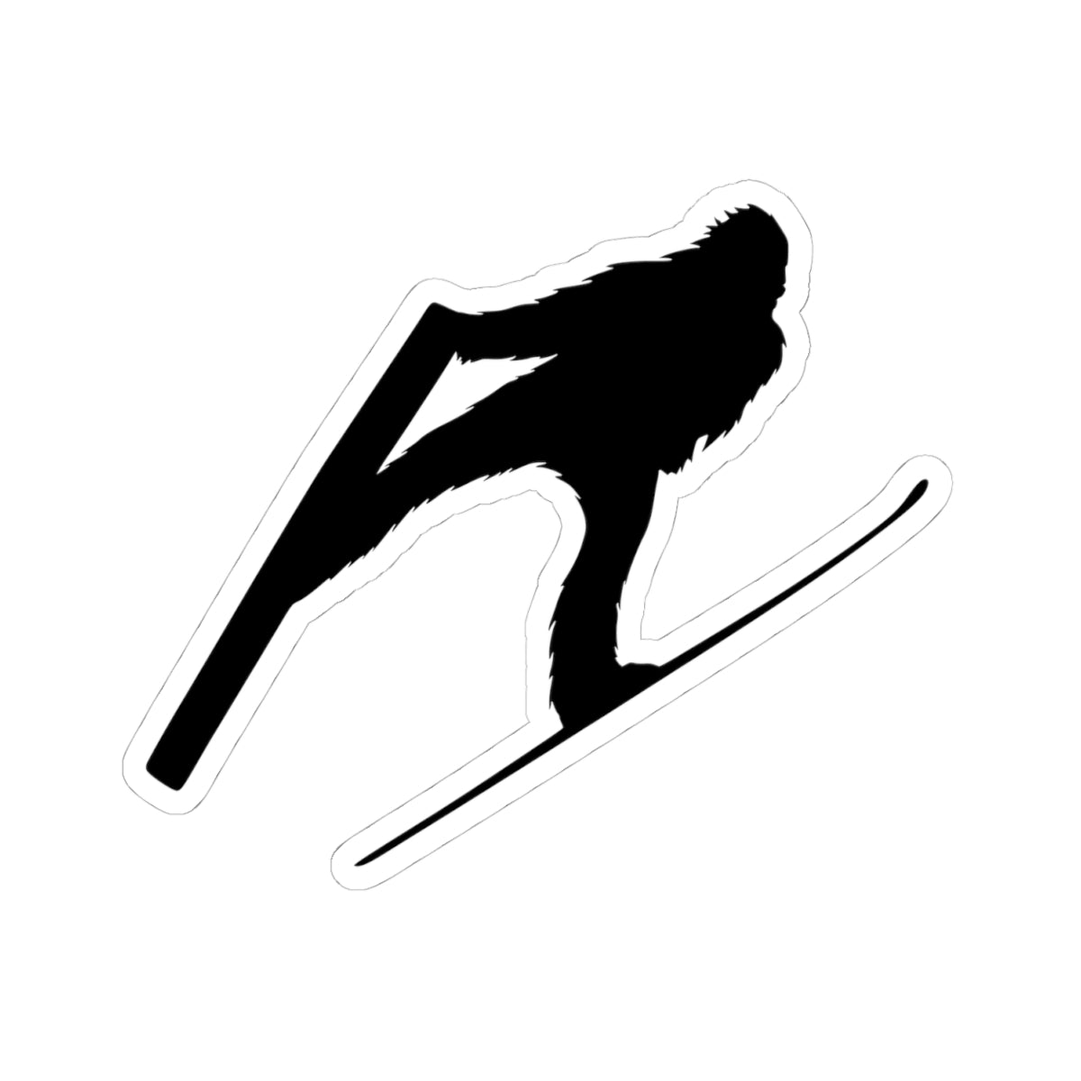 Ski-squatch Stickers
