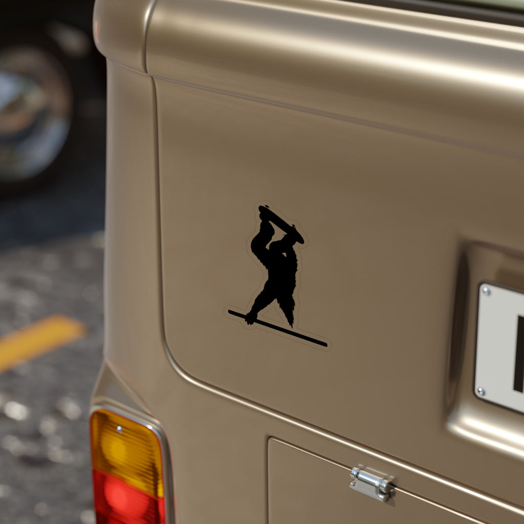 Sasquatch Invert Skateboarding Stickers