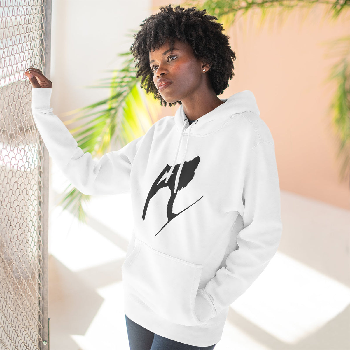 Ski-Squatch Fleece Hoodie