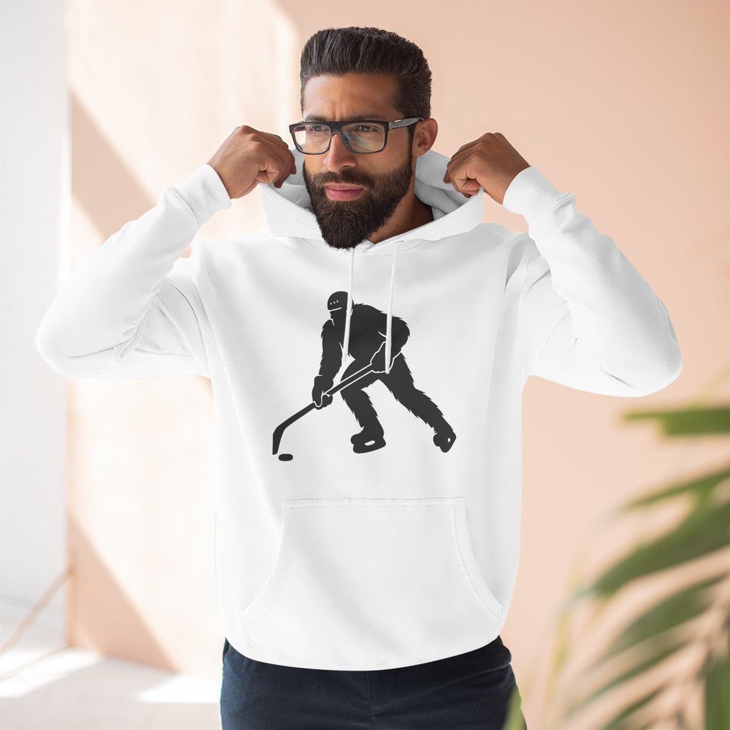 Hockey Sasquatch Fleece Hoodie