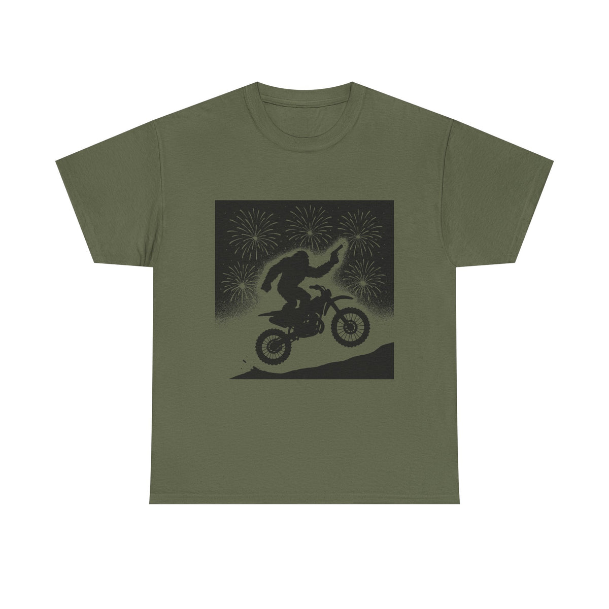 Sasquatch FMX Fireworks Unisex Tee