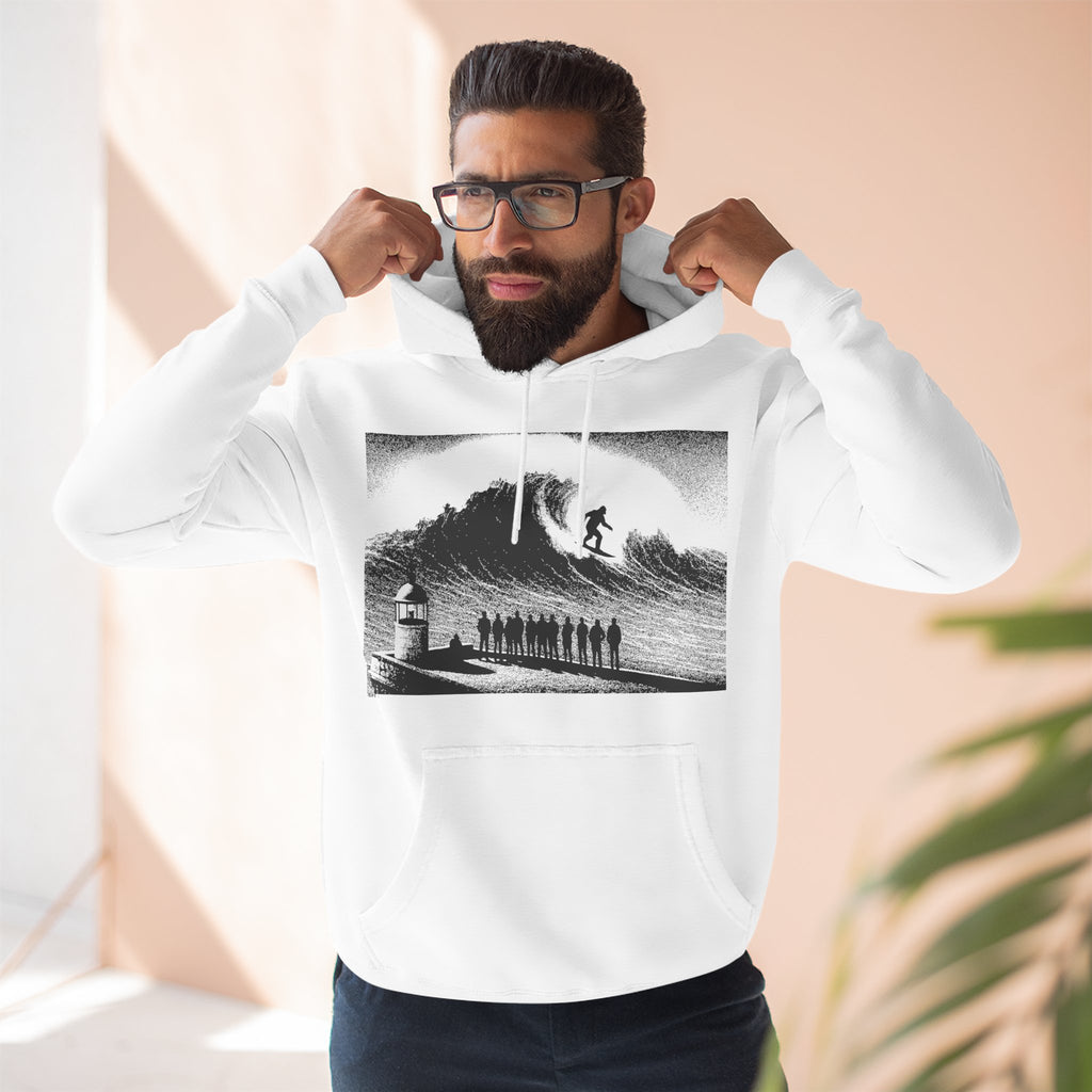 Sasquatch Nazaré Big Wave Surf Hoodie