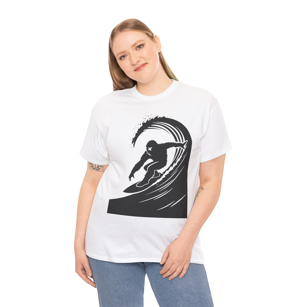 Surfing Sasquatch T-shirt