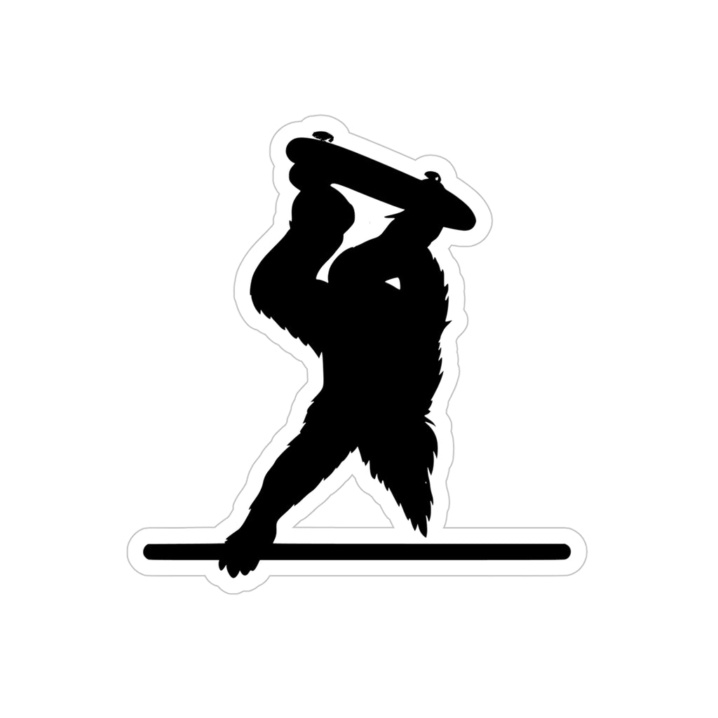 Sasquatch Invert Skateboarding Stickers