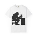 Sasquatch Beer Lover Tee, Unisex Garment-Dyed T-shirt, Funny Bigfoot T-shirt, Great for Outdoorsy People, Perfect for Gifts