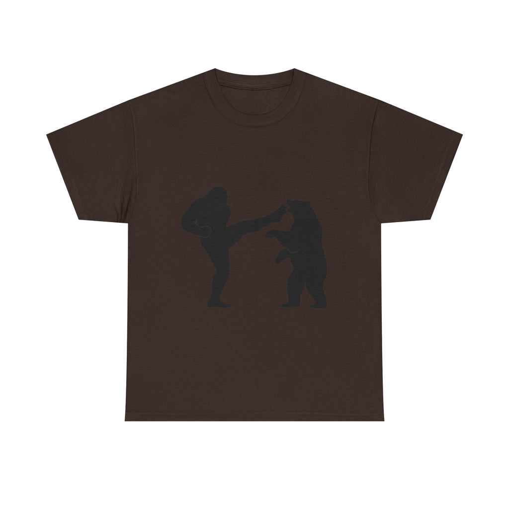 Sasquatch Grizzly Kick Tee, Unisex Heavy Cotton T-shirt, Fun Graphic T-shirt, Nature Lover Gift, Outdoor Adventure Apparel, Great for [...]