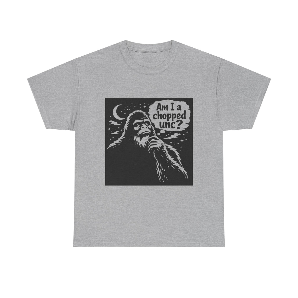Chopped Unc Sasquatch tee | Vintage Astral Unicorn Illustration, Graphic Shirt