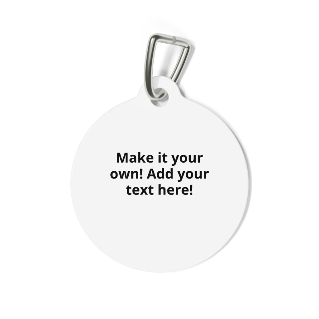 Bigfoot Walking Chihuahua | | Dog Pet Tag | Custom Text Engraved