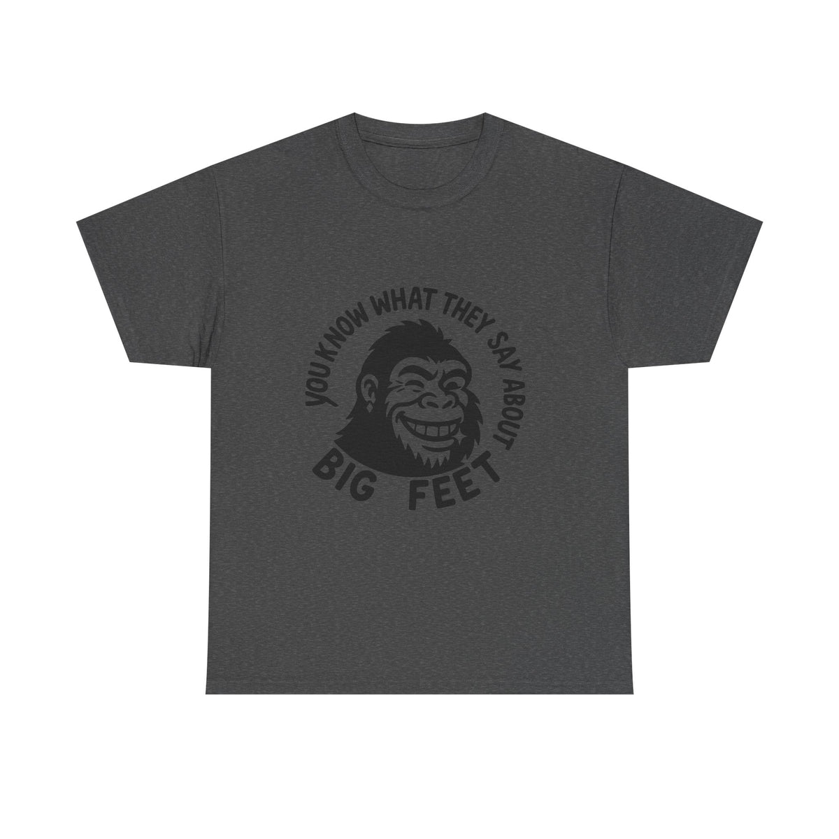 Bigfoot Rizz Tee, Unisex Cotton T-Shirt, Casual Wear, Birthday Present, Joke Shirt