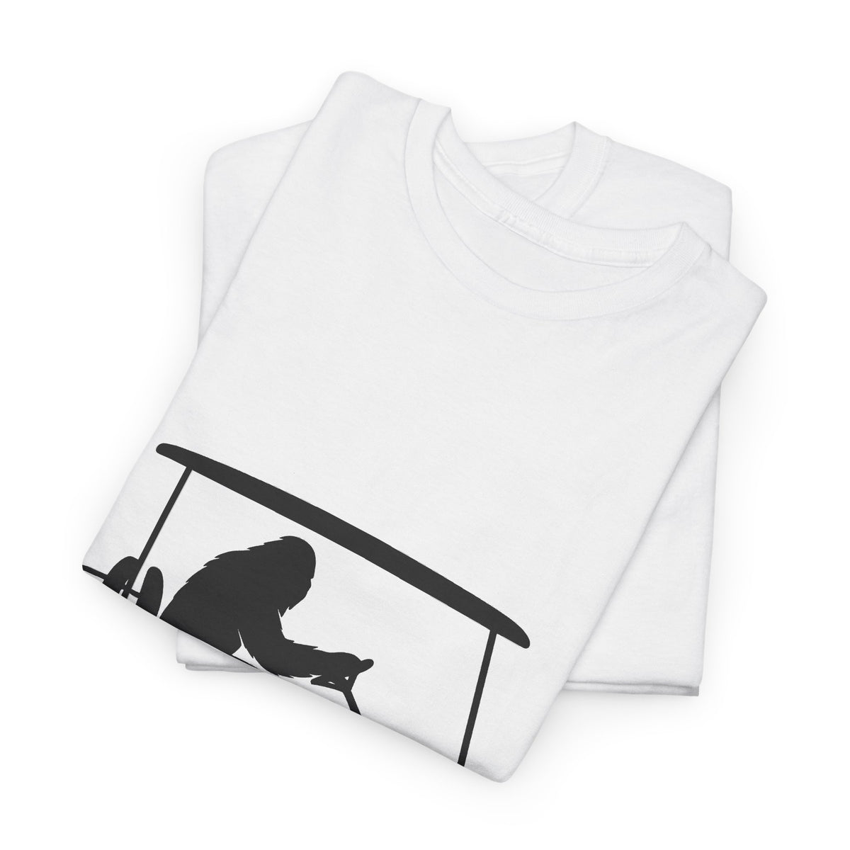 Bigfoot Golf Cart Fun Unisex Tee, Humor Tee, Golf Lover Shirt, Gift for Golfers, Relaxed Casual Wear