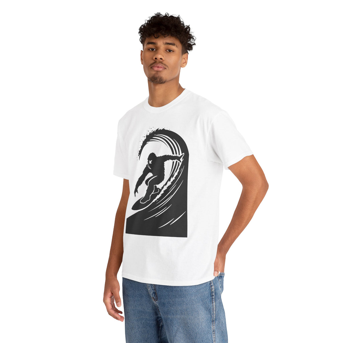 Surfing Sasquatch T-shirt