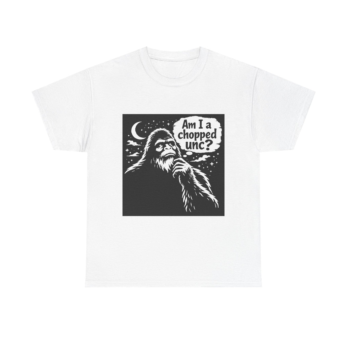 Chopped Unc Sasquatch tee | Vintage Astral Unicorn Illustration, Graphic Shirt
