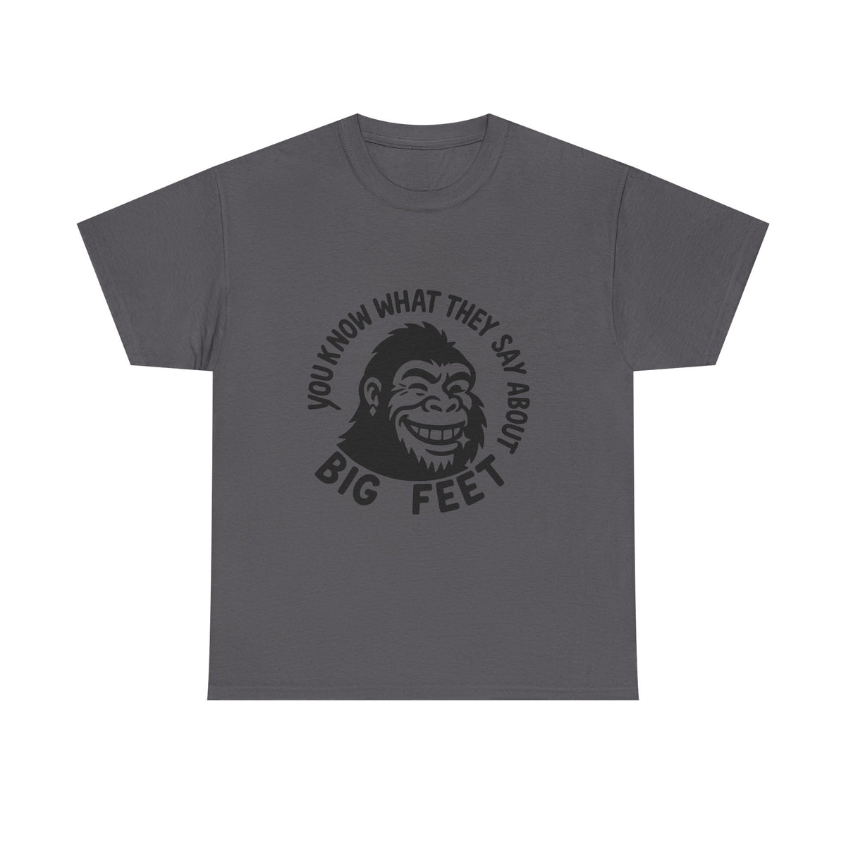 Bigfoot Rizz Tee, Unisex Cotton T-Shirt, Casual Wear, Birthday Present, Joke Shirt