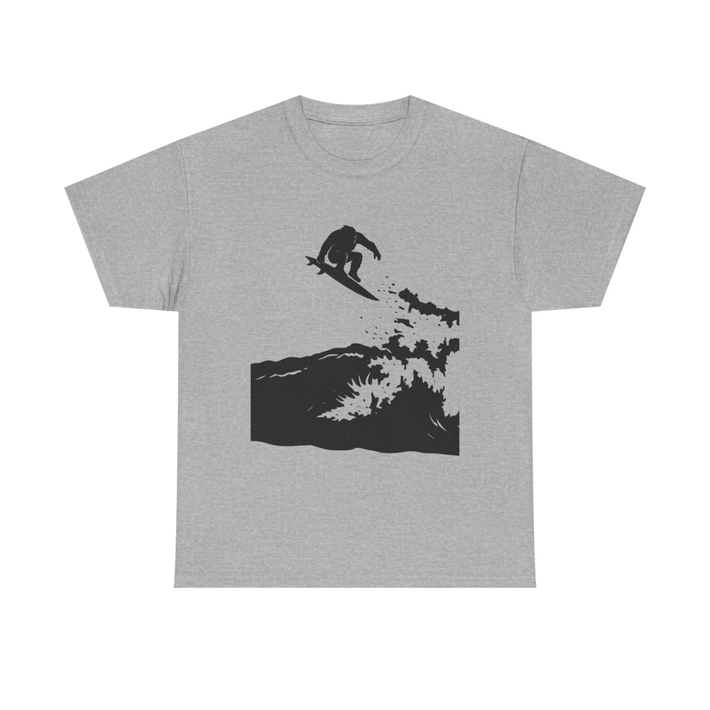 Surfing Sasquatch Big Air Unisex Tee - Perfect Gift for Surfers