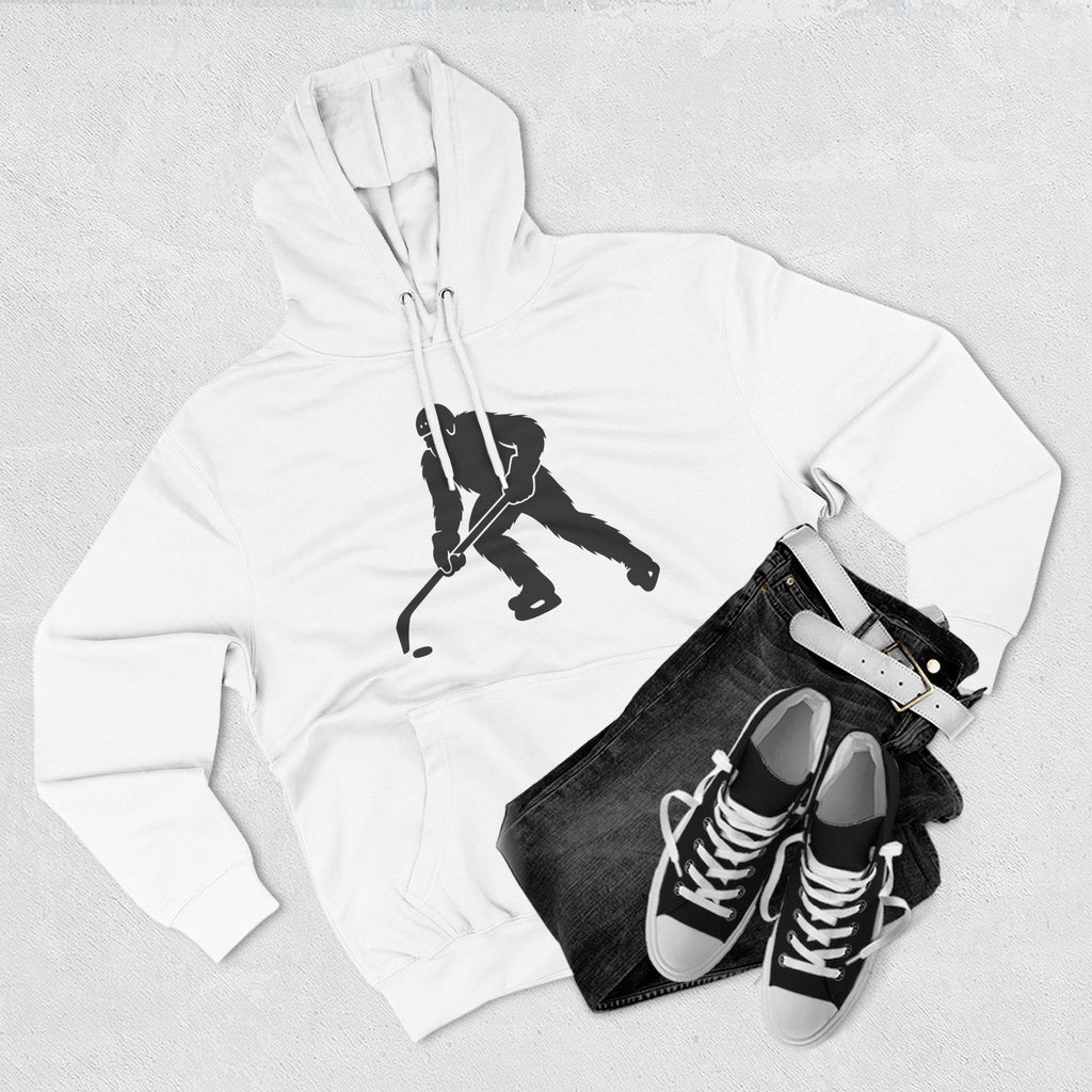Hockey Sasquatch Fleece Hoodie