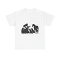 Sasquatch Serenade Tee | Animal Lover Shirt, Gift for Musicians, Pet Owner Apparel, Unisex Cotton Tee, Cryptids, Nature