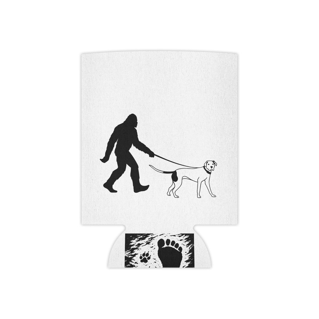 Sasquatch Dog Walk Can Cooler, Funny Drink Sleeve for Dog Lovers, Unique Gift for Outdoor Enthusiasts, Party Accessory, BBQ Must-Have