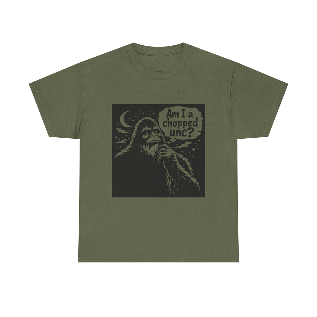 Chopped Unc Sasquatch tee | Vintage Astral Unicorn Illustration, Graphic Shirt