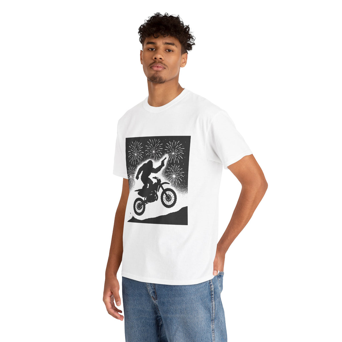 Sasquatch FMX Fireworks Unisex Tee