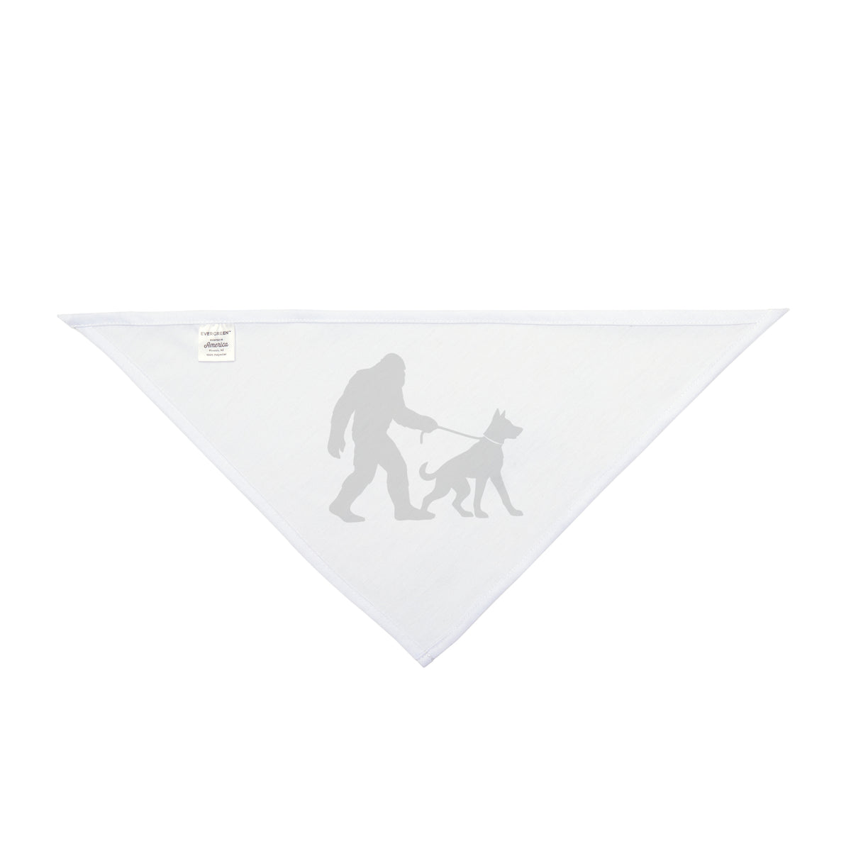 Bigfoot Pet Bandana - Fun Dog Accessory for Pet Lovers, Funny Pet Gift, Outdoor Adventure Gear, Pet Fashion, Dog Bandana