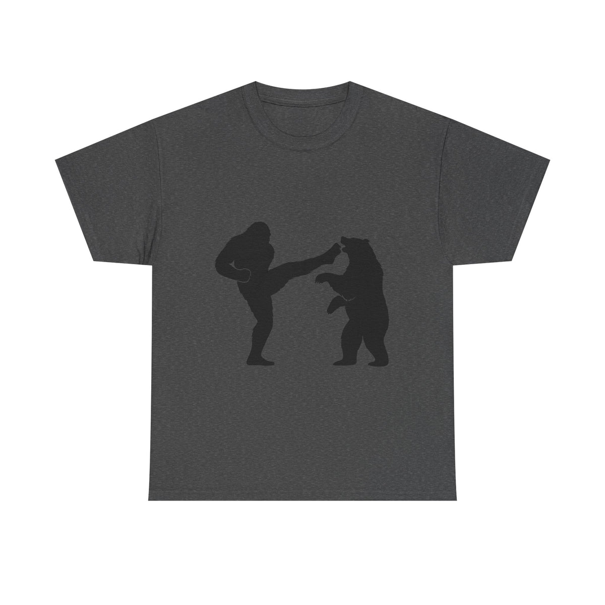 Sasquatch Grizzly Kick Tee, Unisex Heavy Cotton T-shirt, Fun Graphic T-shirt, Nature Lover Gift, Outdoor Adventure Apparel, Great for [...]