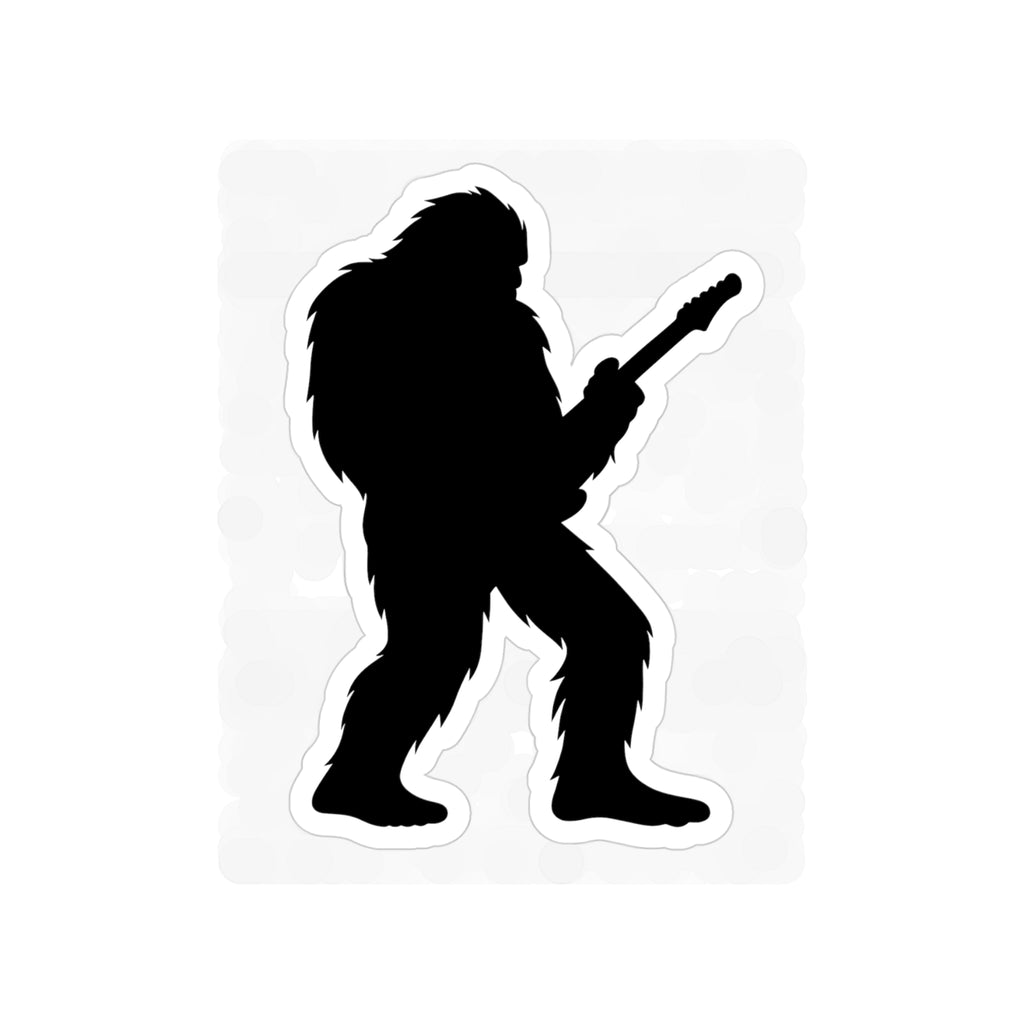 Sasquatch Rocker Outdoor Sticker, Fun Vinyl Decal for Laptops, Cars, Water Bottles, Gift for Nature Lovers, Die-Cut Sasquatch Sticker