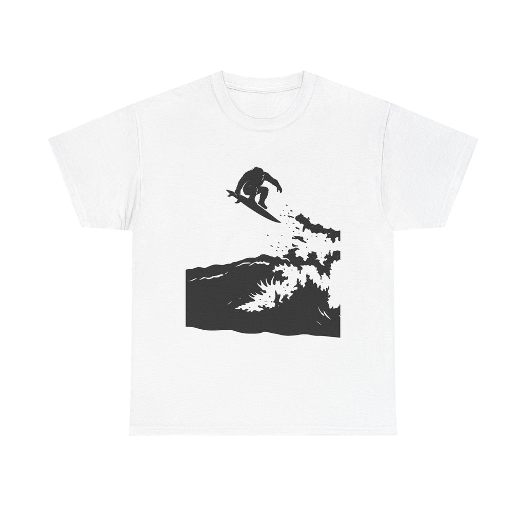 Surfing Sasquatch Big Air Unisex Tee - Perfect Gift for Surfers