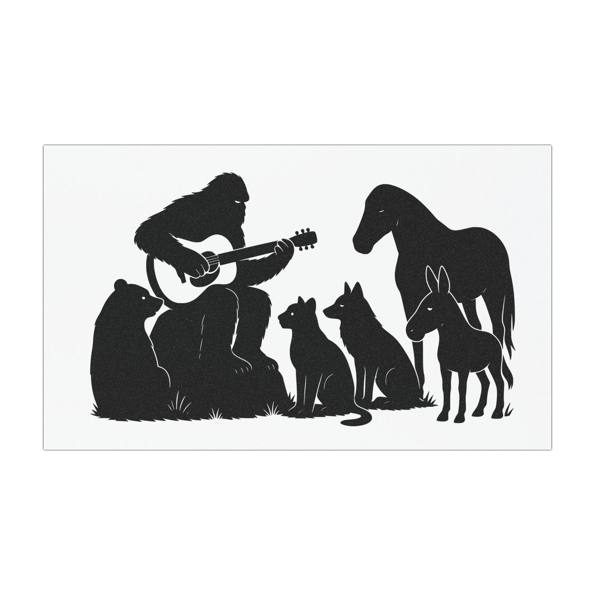 Sasquatch Serenades Forest Friends Car Magnets, Animal Lovers Gift, Funny Car Decor, Road Trip Essentials, Unique Vehicle Accessories