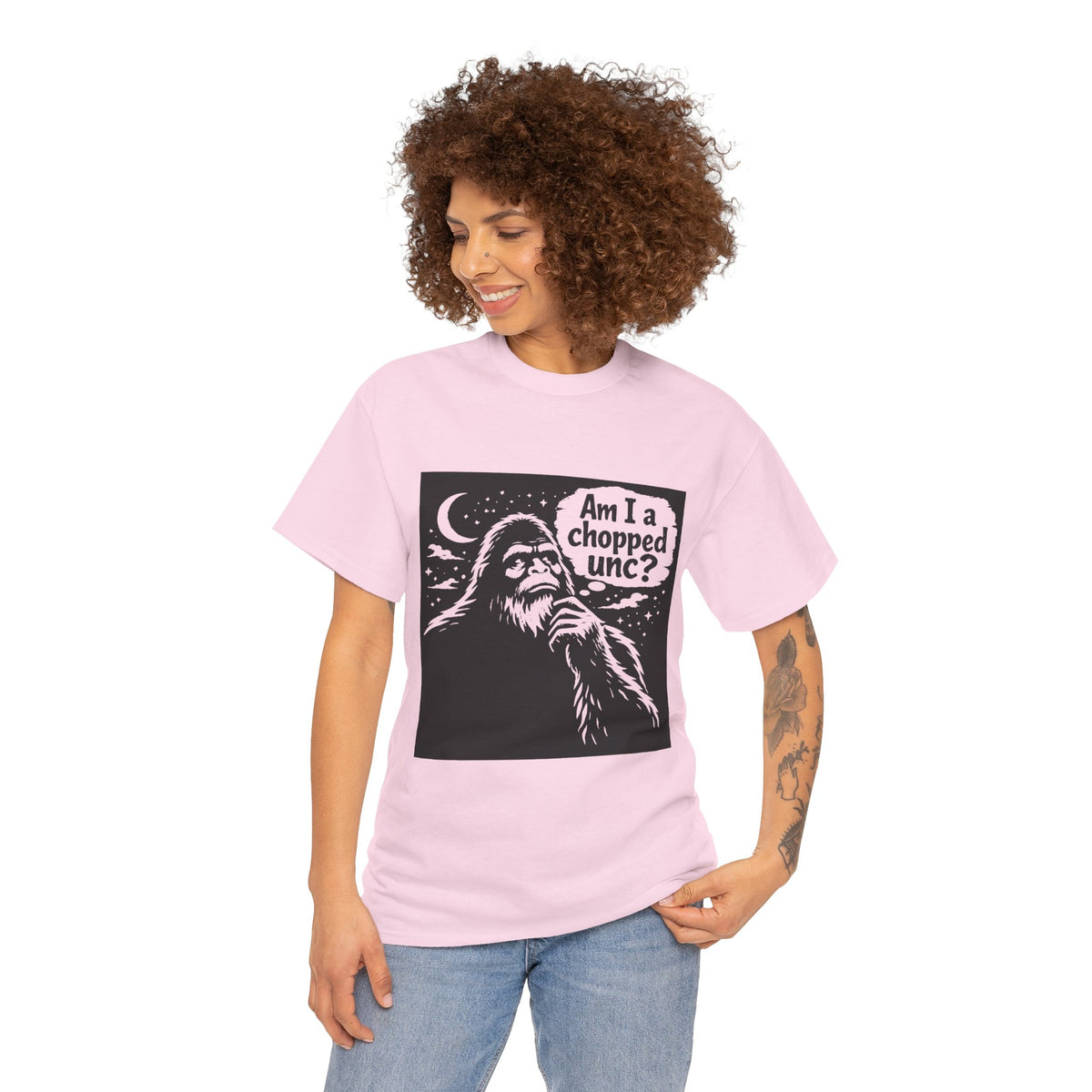 Chopped Unc Sasquatch tee | Vintage Astral Unicorn Illustration, Graphic Shirt