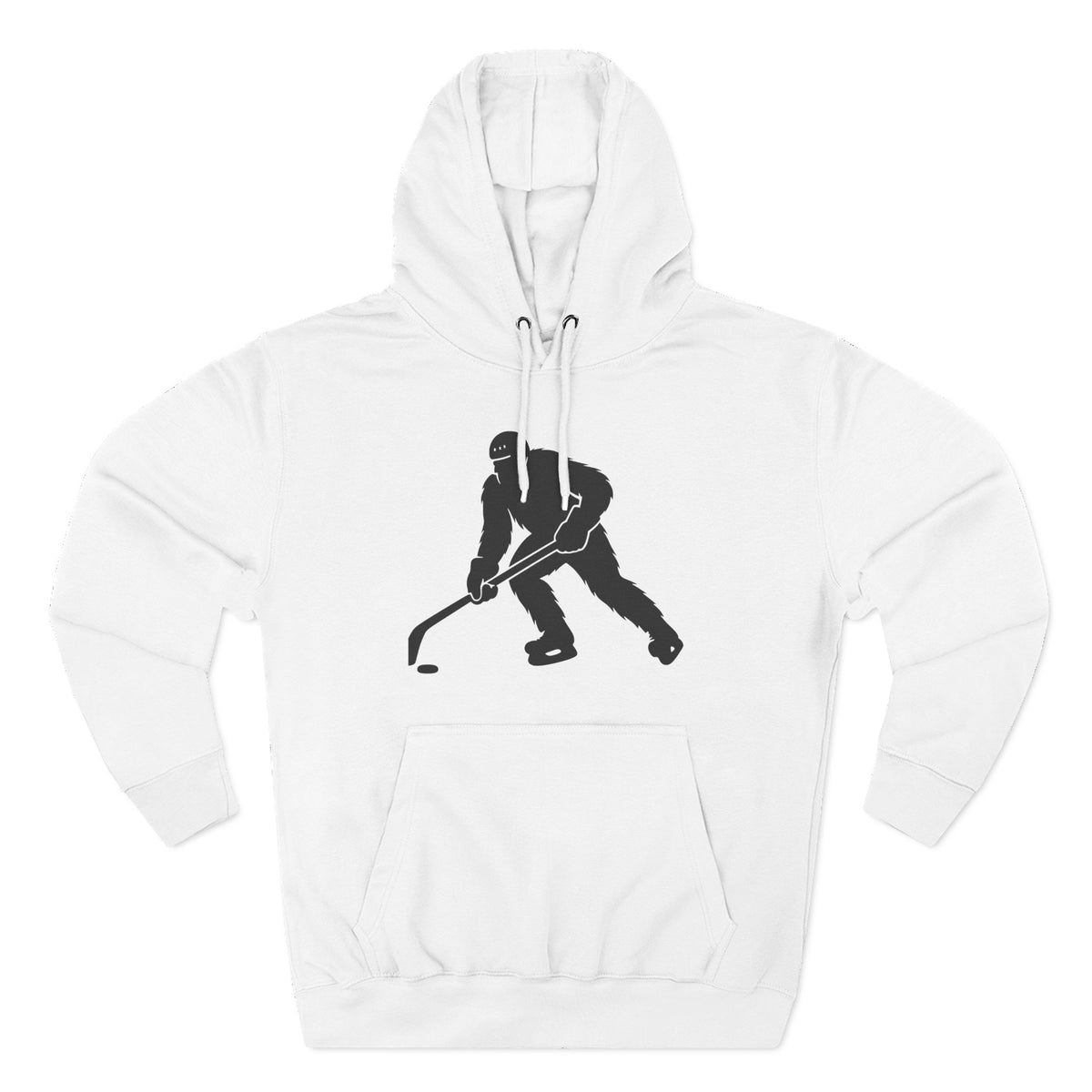 Hockey Sasquatch Fleece Hoodie