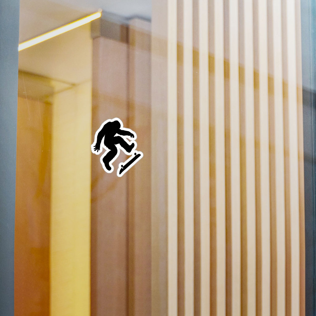 Skateboard Bigfoot Sasquatch Treflip Decal - Vinyl Sticker