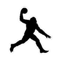 Sasquatch Slam Dunk Sticker